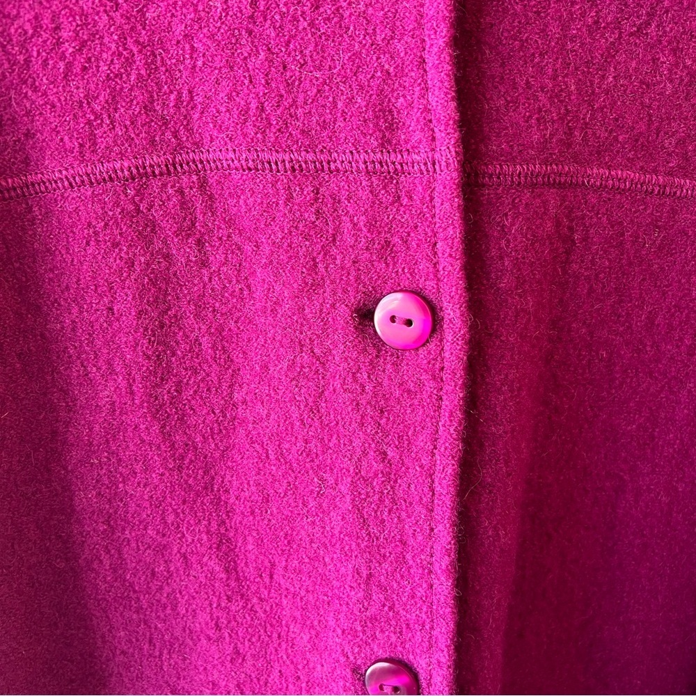 Alfred Dunner Vibrant Pink Teddy Jacket - Picture 2 of 5
